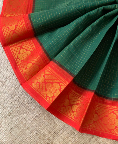Madurai Saree Green